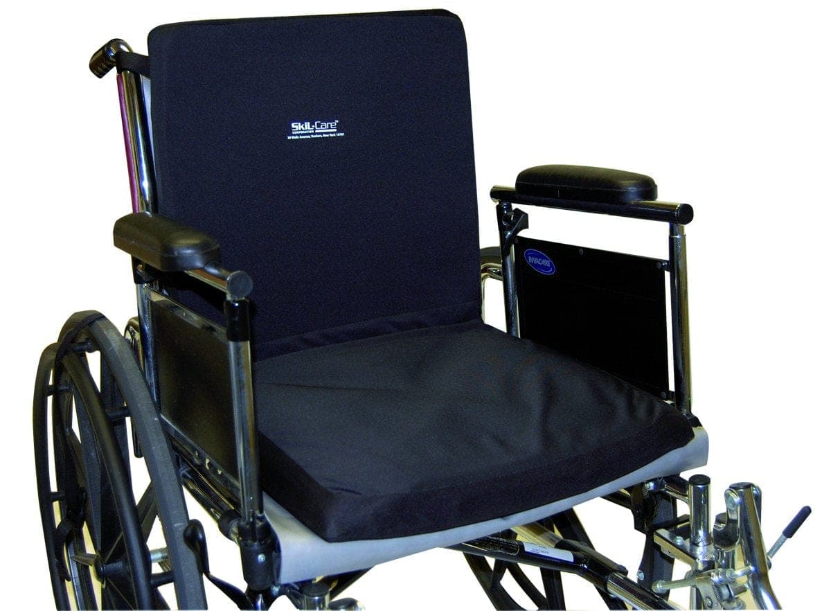 SkilCare Wheelchair accessories SkilCare Wheelchair 16" Backrest Seat Combo w/Gel-Foam X-Cushion