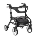 Drive Medical Nitro Sprint Rollator Rolling Walker, Hemi Height