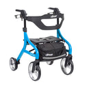 Drive Medical Nitro Sprint Rollator Rolling Walker, Hemi Height