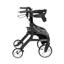 Drive Medical Nitro Sprint Rollator Rolling Walker, Hemi Height