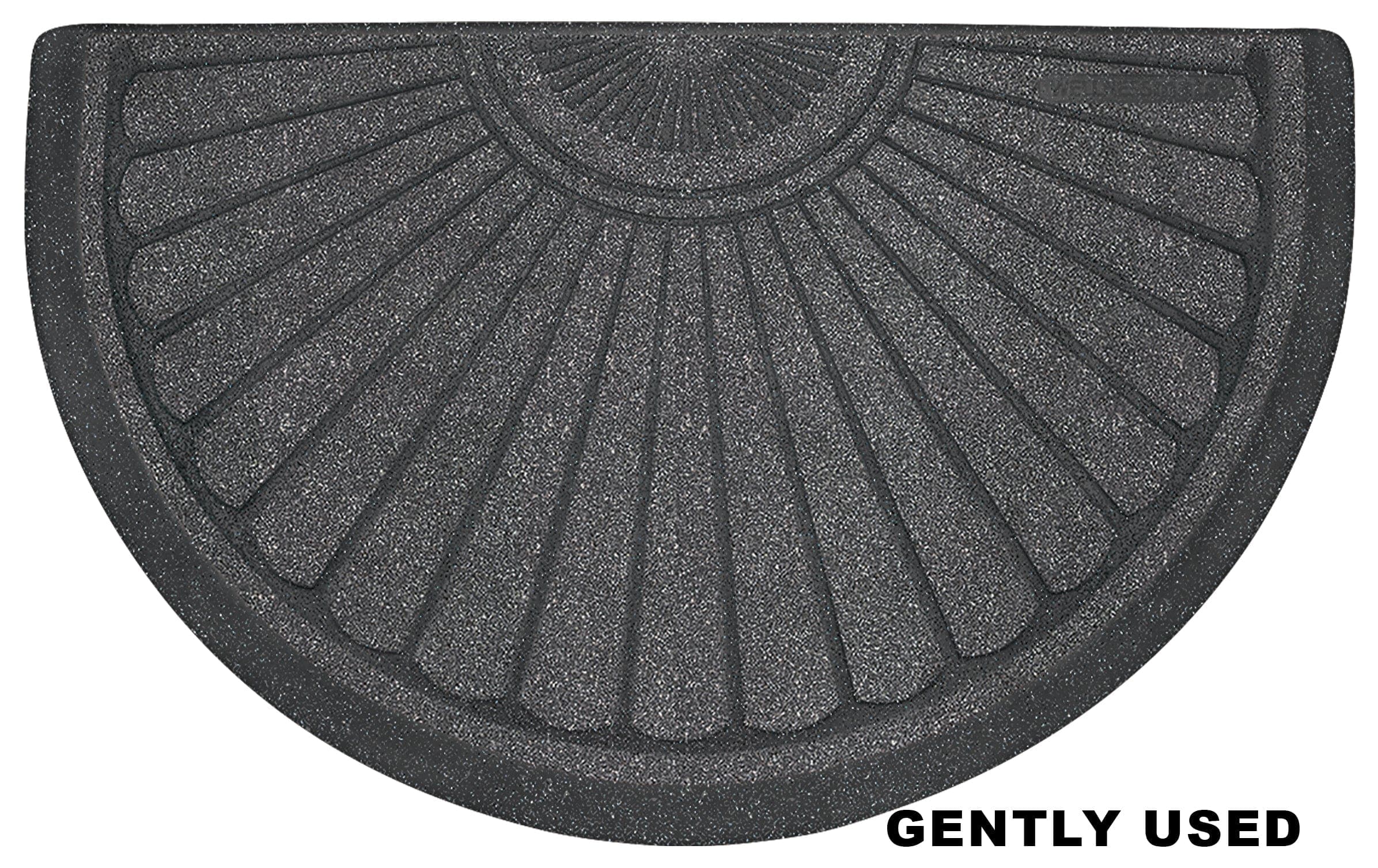 WellnessMats All WellnessMats WellnessMats 36" x 22" Sunburst Collection - Granite Steel