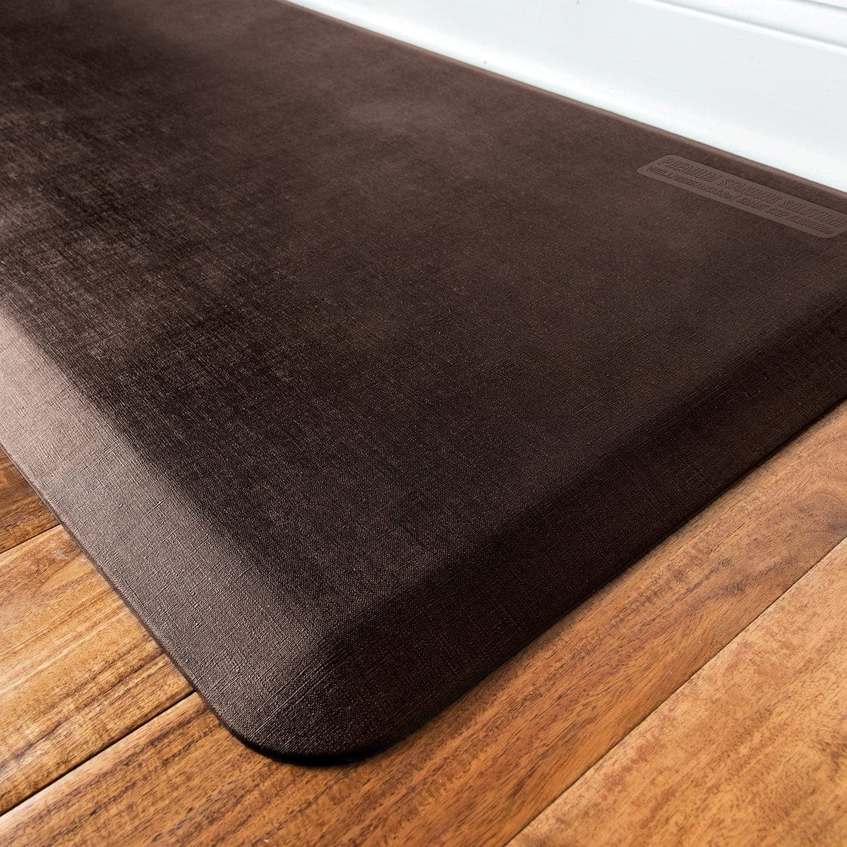 WellnessMats All WellnessMats WellnessMats Linen Antique Dark | Standing Desk Mat