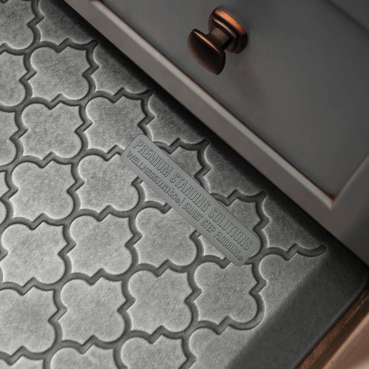 WellnessMats All WellnessMats WellnessMats Trellis Collection - Silver Leaf