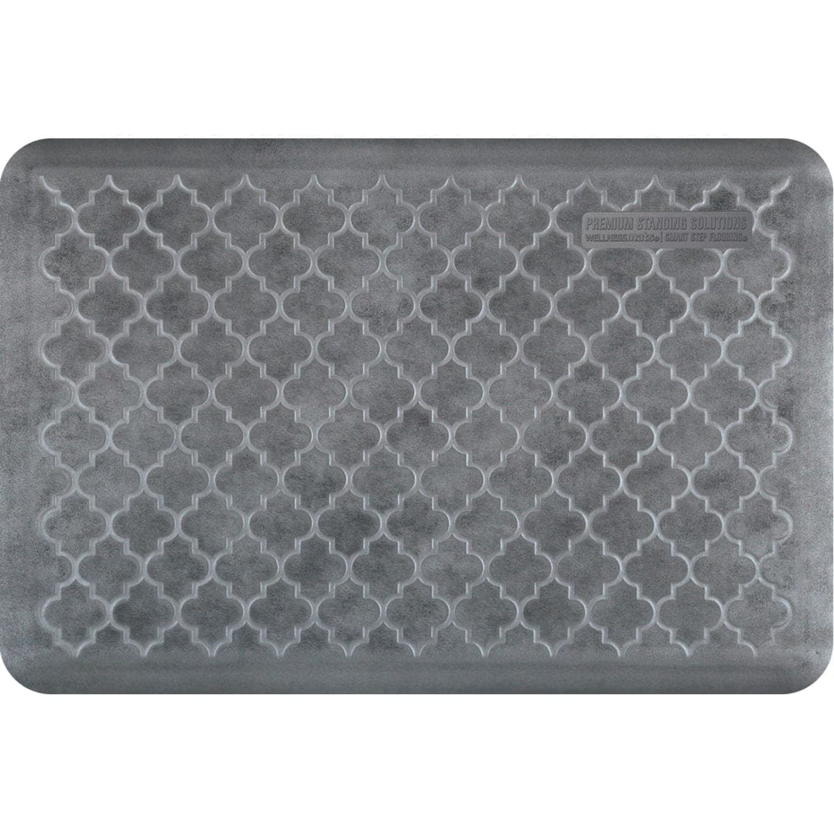 WellnessMats All WellnessMats 3' x 2' x 3/4" / Slate / Trellis WellnessMats Trellis Collection - Slate