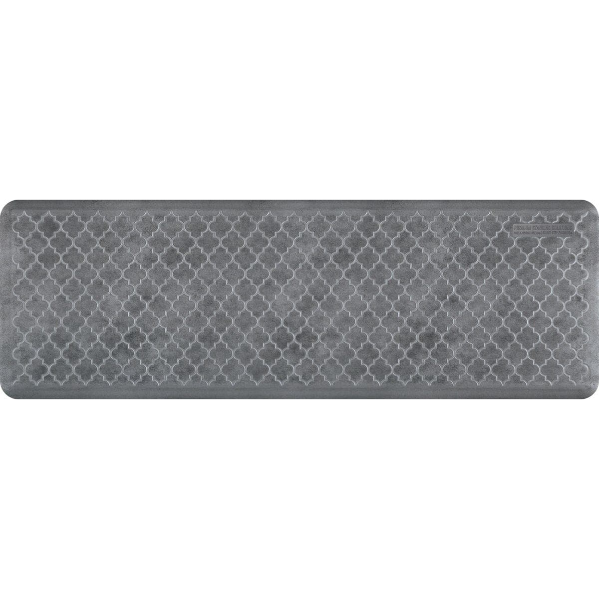 WellnessMats All WellnessMats 6' x 2' x 3/4" / Slate / Trellis WellnessMats Trellis Collection - Slate