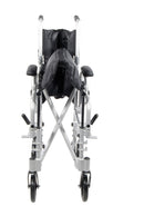 Drive Medical Poly Fly Light Weight Transport Chair Wheelchair with Swing away Footrest
