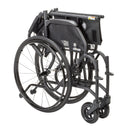 Drive Medical Silver Sport 1 Wheelchair with Full Arms and Swing away Removable Footrest
